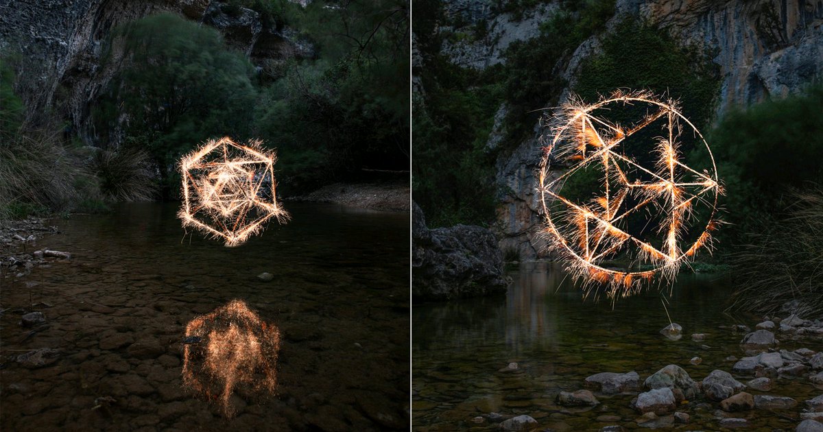 terrinakamura's tweet photo. Using Stencils to 'Paint' Light into Geometric Shapes https://t.co/vzF80jmWfX #paintedlight #technique #photograghy https://t.co/vnJ2IL6asC