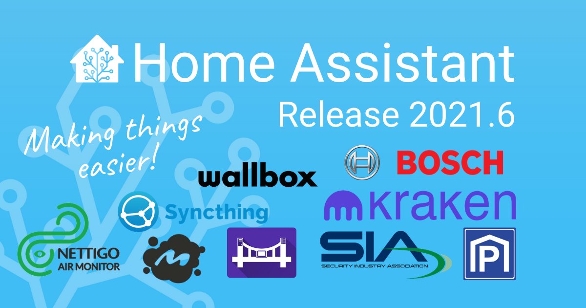 Home Assistant tweet media