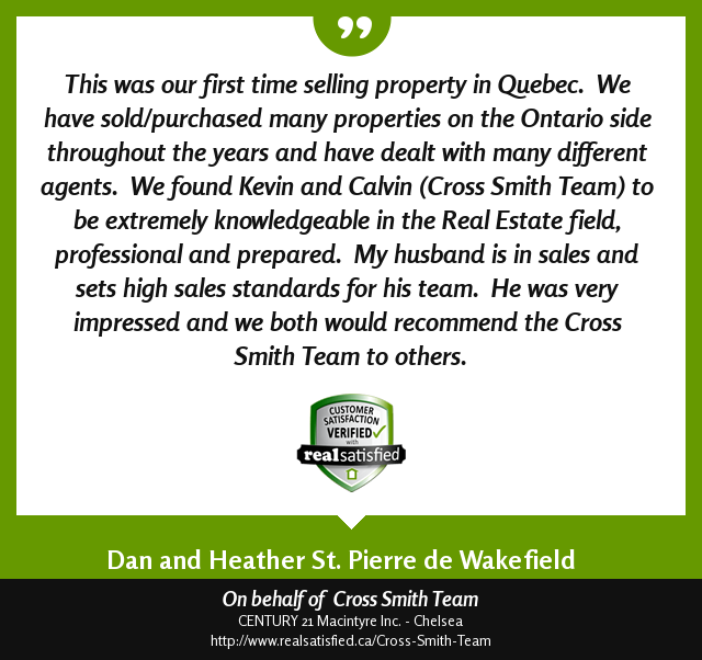How heartening is it to receive a recommendation like this? realsatisfied.ca/Cross-Smith-Te… via <a href="/realsatisfied/">RealSatisfied</a>