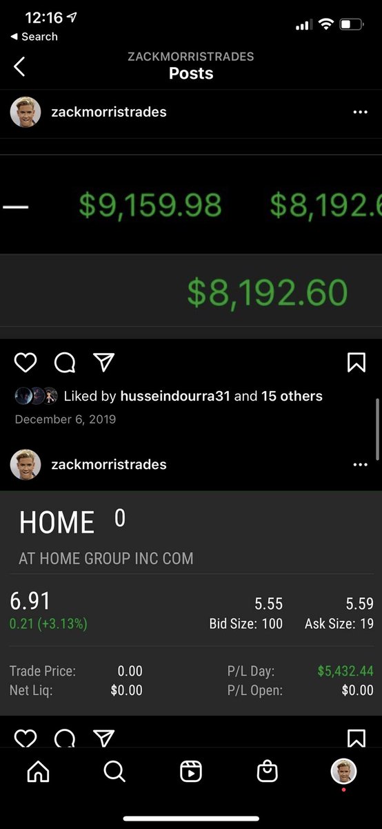 MrZackMorris's tweet photo. These were my daily gains 2 years ago. Stick to it, learn, don’t rush, and compound gains. https://t.co/wOjjSNFRnA