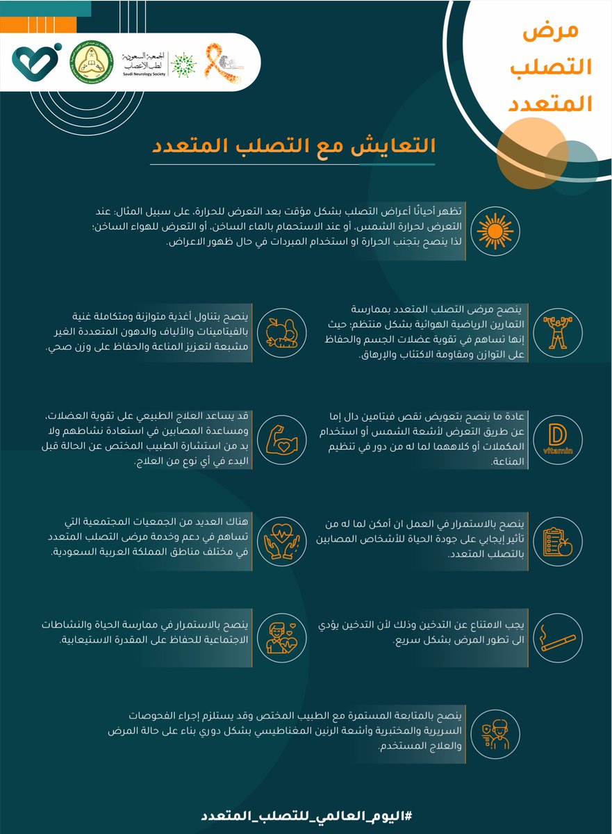Faa_Show's tweet photo. كيف يمكن التعايش مع مرض #التصلب_المتعدد ؟ 🎗

#كن_قويا_لاجلك 🎗
#اليوم_العالمي_للتصلب_اللويحي 🎗 https://t.co/aAqDW1DNLm