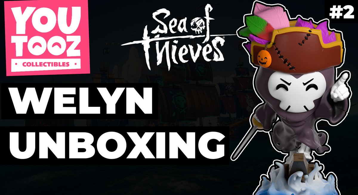 grimpops's tweet photo. Little short unboxing of the @youtooz @SeaOfThieves collection #2 Wellyn.  https://t.co/NbnETb6xWN https://t.co/l5xTI8zjnA