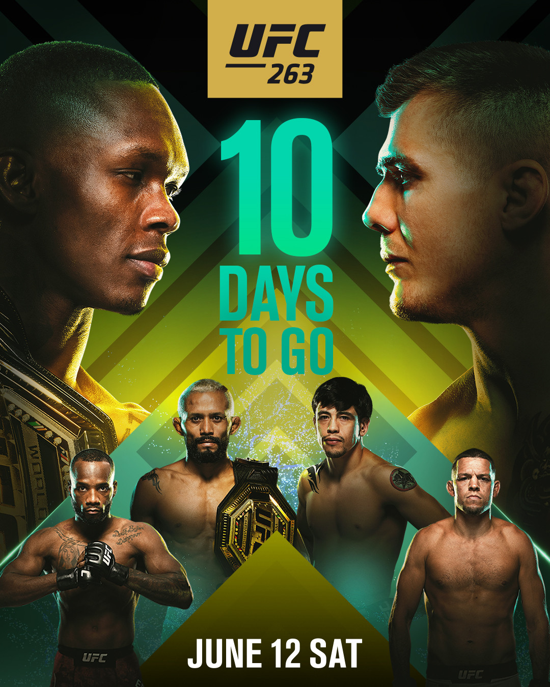 Ufc The Countdown Begins Ufc263 June 12 On Espn Ppv T Co 8ohrkpkzjs Twitter