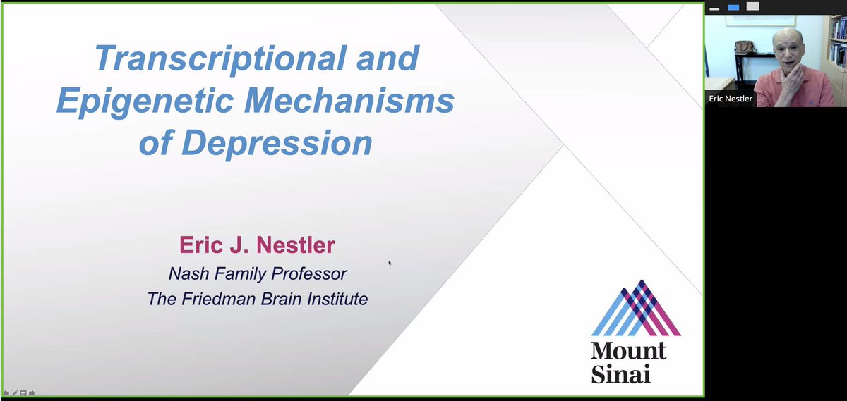 Session 3 was dedicated to the future, ‘Where do we go from here?Can understanding disease pathophysiology direct us towards future drug targets’. We had the distinct privilege to hear from our plenary speaker <a href="/EricJNestler/">Eric J. Nestler, MD, PhD</a>. A truly great talk to inspire our future research.