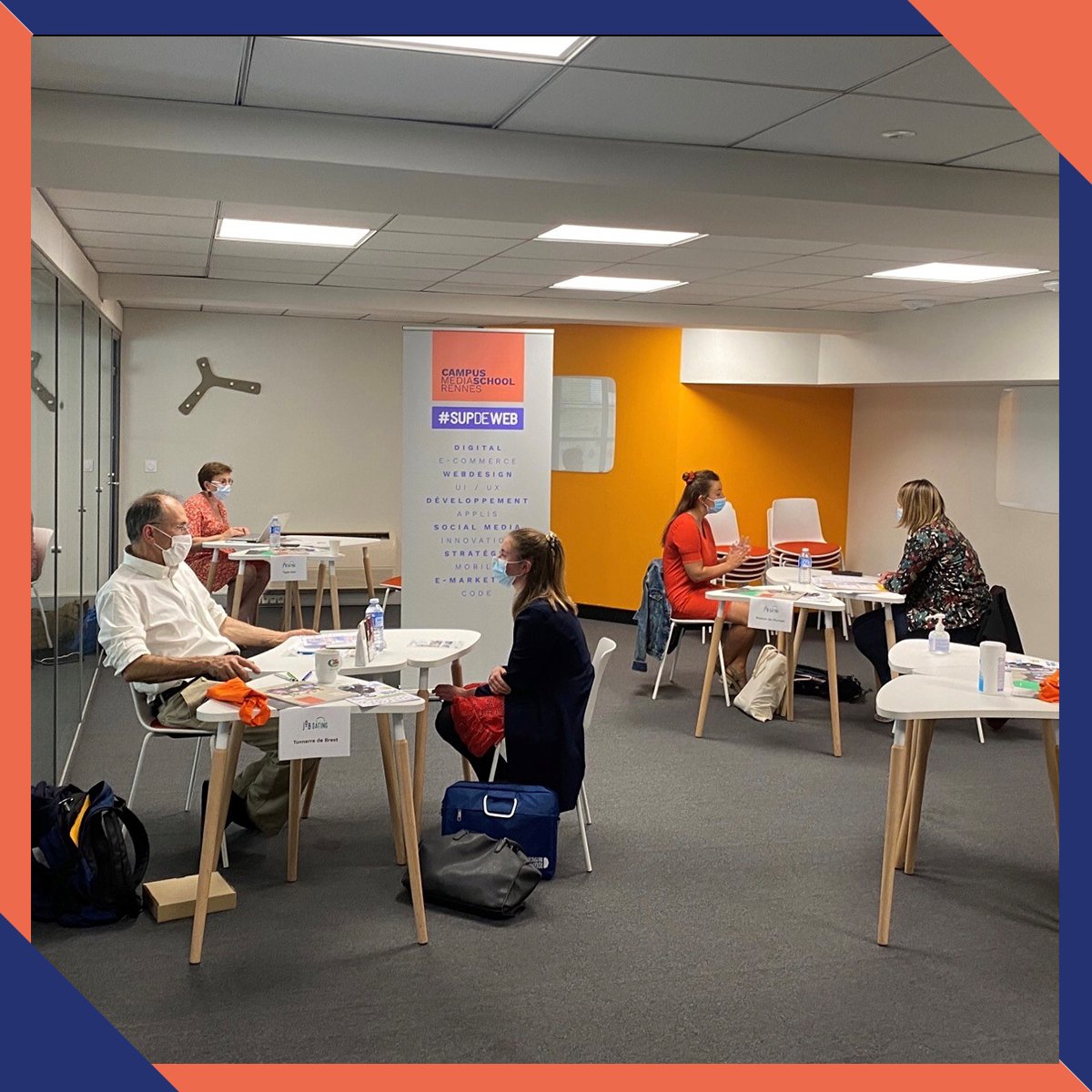 Cette après-midi, de belles rencontres professionnelles ont eu lieu lors de ce premier Job Dating de l’année ! 🤩

L’objectif ? Pour les entreprises comme pour les étudiants : rencontrer son/sa futur/e collaborateur/rice dans le cadre d’un contrat d’alternance. 🤝