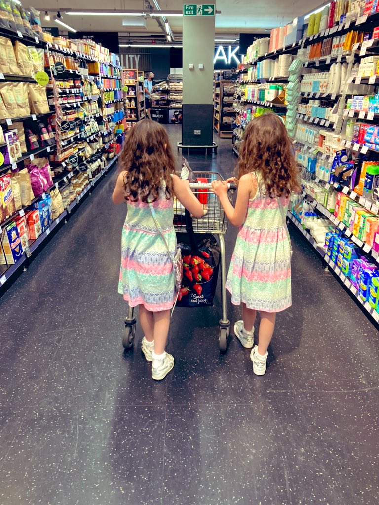 Half term sleepover for these two, with M&amp;S pizza deal (as requested)