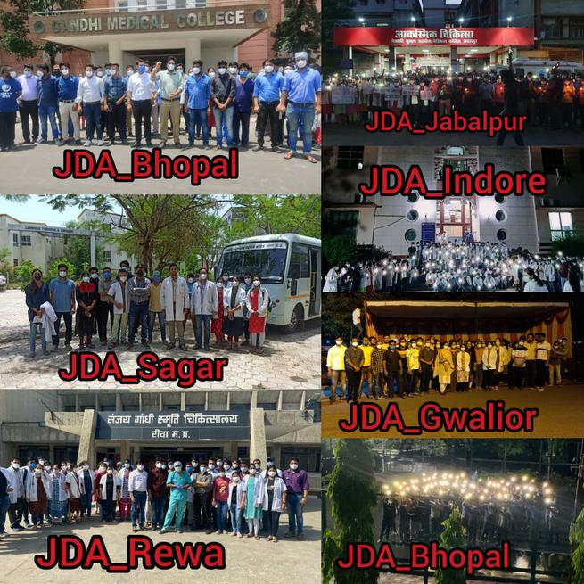 IDBthereSoon's tweet photo. All JDA MP stand together to fight unacceptable, irresponsible, irrelevant, irrational behavior by government
#arrestJDA
#shameonMPgovt #InternsOfMPUnited
@jyotiyadaav @sakshijoshii @saahilmenghani @fayedsouza @VishnuNDTV @chitraaum @JDAMgmIndore @jitupatwari @INCMP https://t.co/FGugyB5TYB