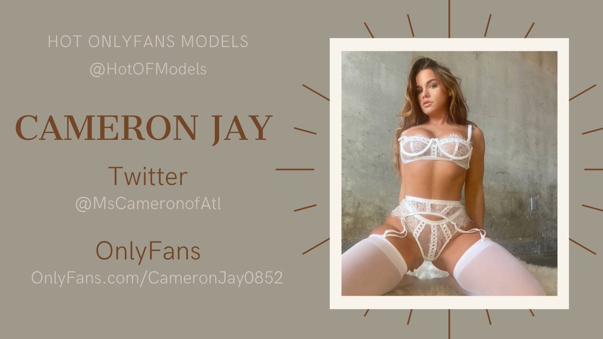 Have you seen @mscameronofatl on OnlyFans? If not, you need to subscribe! hotonlyfansmodels.com