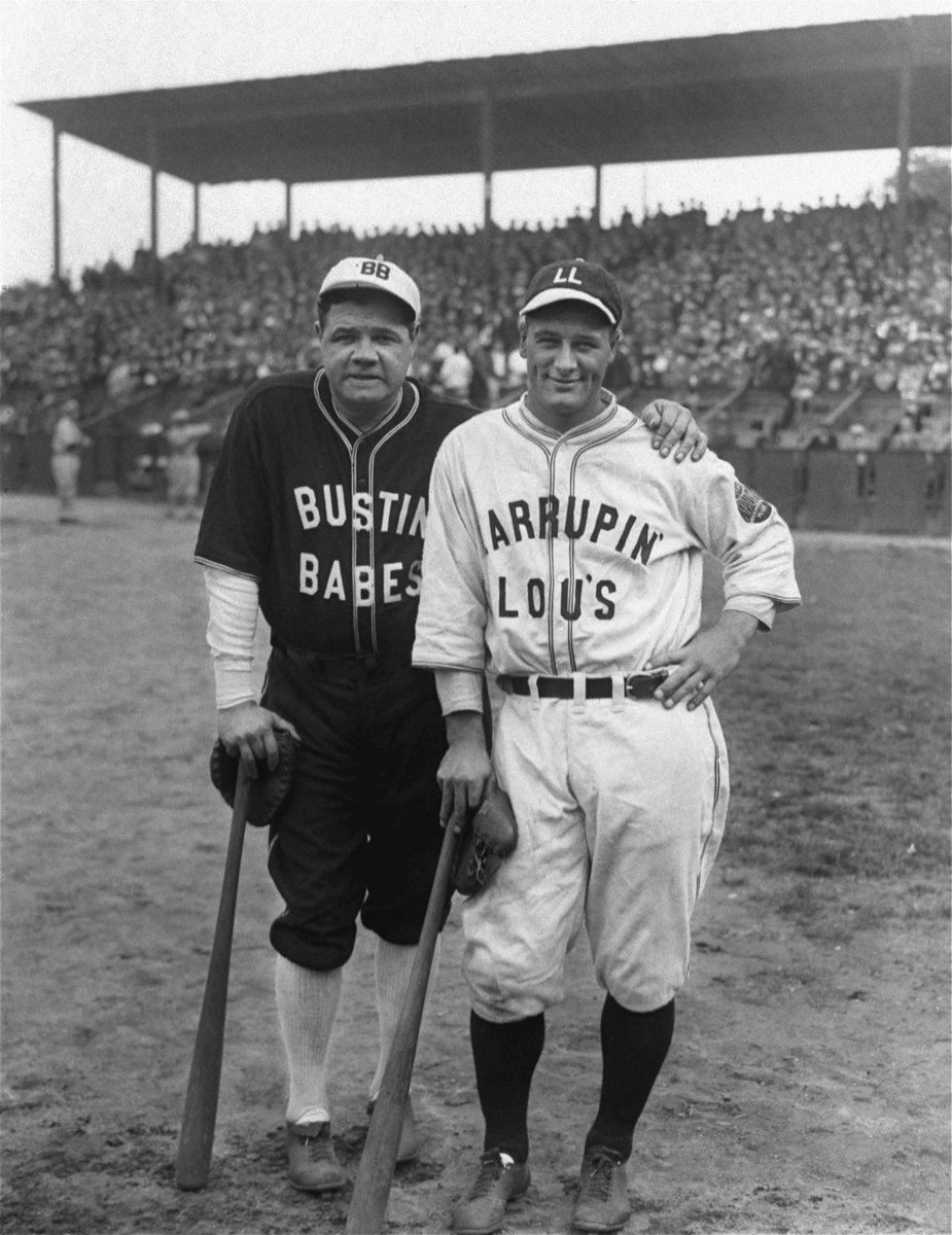 The Iron Horse and The Babe. #LouGehrigDay