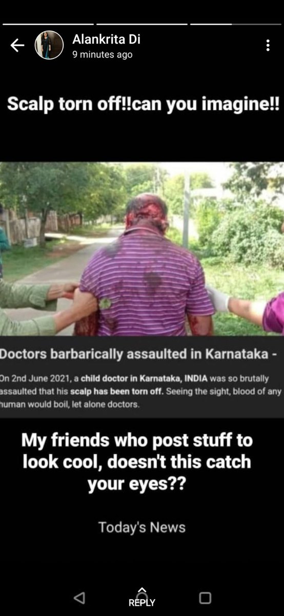 DeShubhalaxmi's tweet photo. 600 doctors have died in the second wave but somehow that wasn't enough, taking the matter in their own hands the indian janta is on a killing spree. This is what happens when a country believes in sham more than science. #Doctorassault https://t.co/Cm2IgXNzLI