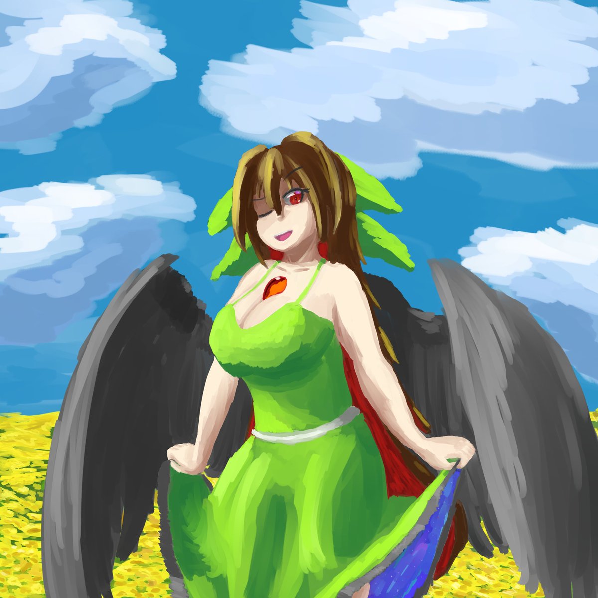 画像をダウンロード お空 画像 2934 東方 お空 画像 かっこいい