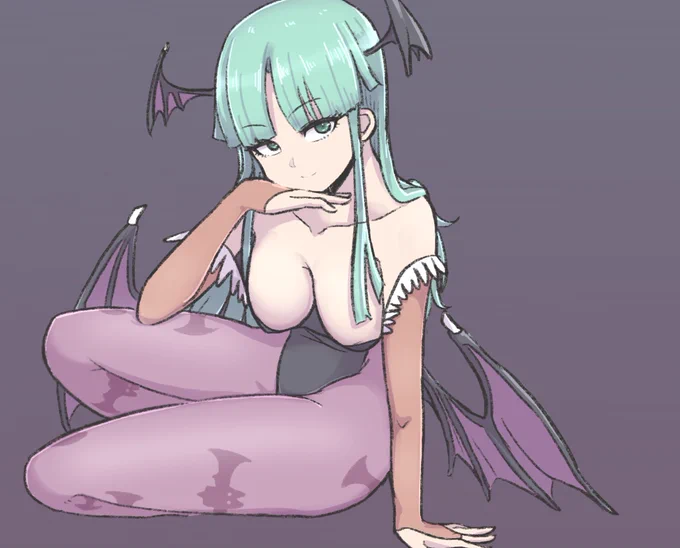 モリガン#格ゲーキャラ描こうぜ#Darkstalkers 