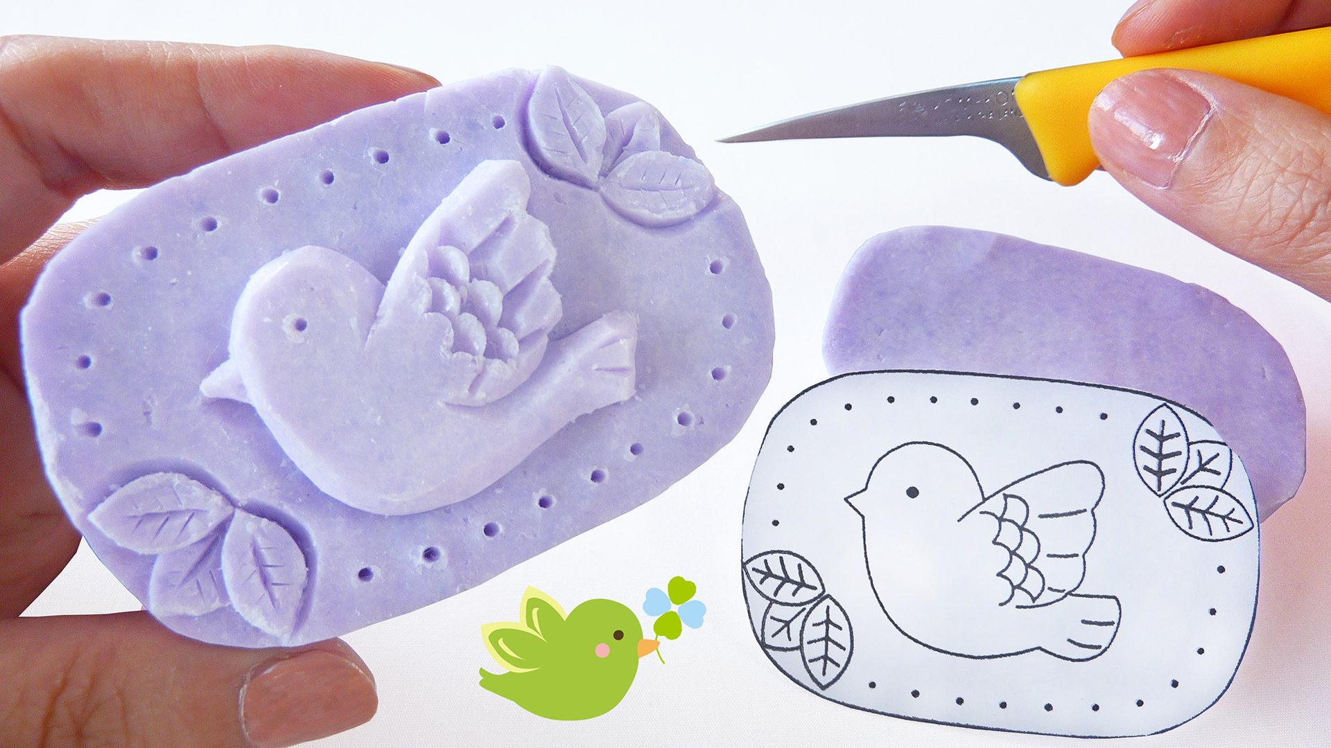 mizutama.soap on X: "How to carve a simple flying bird in soap.  🕊️Recommended for complete beginners 🙂 Video https://t.co/WDL1nzfZ4B  Website https://t.co/hXzVgnsLyT Thanks💕 #soapcarving #soap #beginners #diy  #tutorial #soapcraft #soapmaking ...