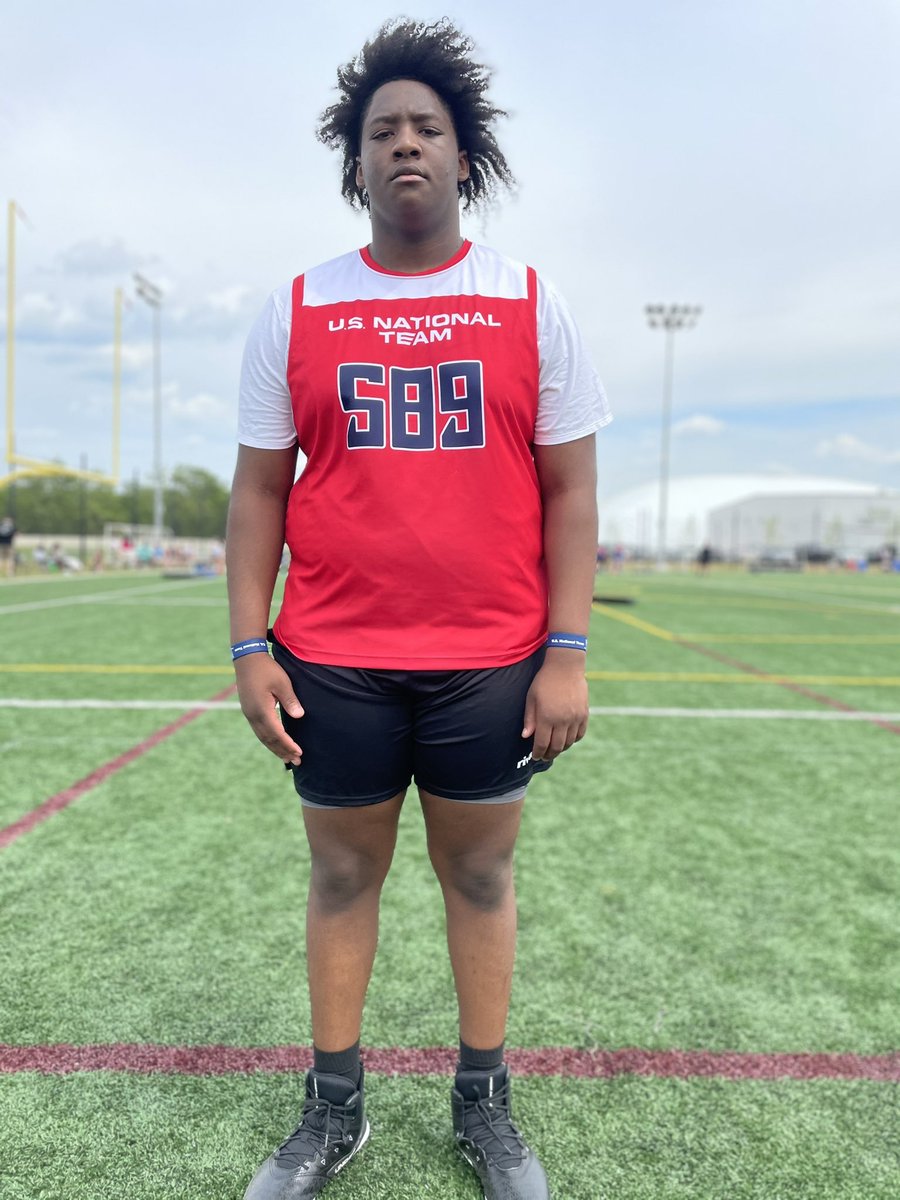 AlPopsFootball's tweet photo. Those @USNFT 𝐓𝐫𝐚𝐢𝐧𝐢𝐧𝐠 𝐂𝐚𝐦𝐩 spots are getting snatched up.

The latest 𝐁𝐈𝐆 dawgs who have committed:
6'6, 270 - OL -@JaiRodriquez 
6'5, 280 - OL - @Taj54White 

🔒in your spot for July 5-7 and prove you belong... https://t.co/8c0wI9zfWD