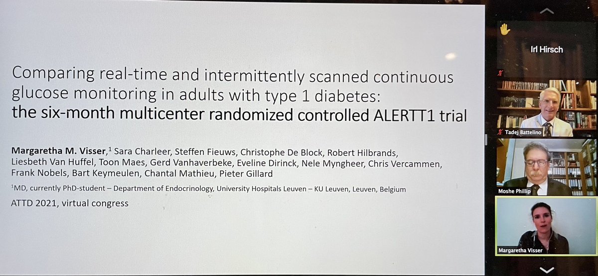 The online first release session #attd2021 <a href="/TheLancet/">The Lancet</a> <a href="/karolinskainst/">Karolinska Institutet</a> <a href="/KU_Leuven/">KU Leuven</a> <a href="/FreeStyleDiabet/">Libre</a> <a href="/dexcom/">Dexcom</a> <a href="/drpratikc/">Pratik Choudhary</a> <a href="/ABCDiab/">ABCD Diabetes</a> <a href="/WilmotEmma/">Emma Wilmot</a> <a href="/parthaskar/">Partha S Kar 🇮🇳🇬🇧🏏🎥</a>