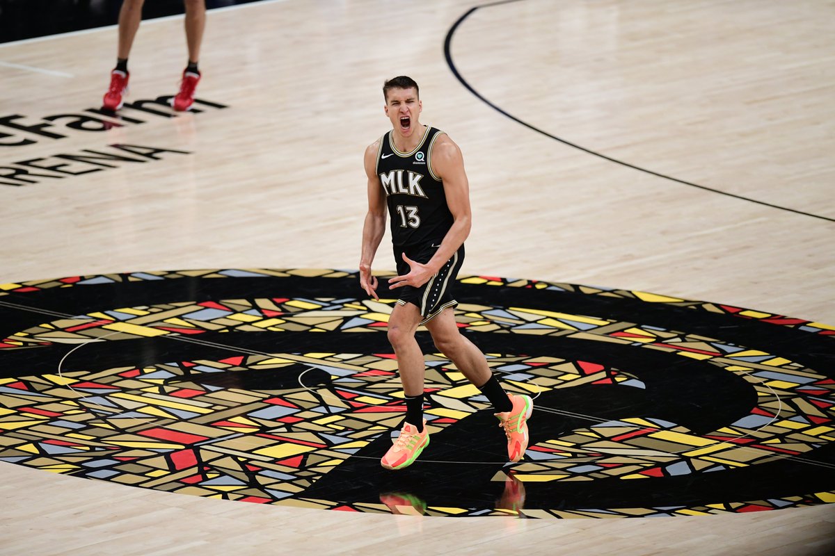 ATLHawks's tweet image. GAME 5 TONIGHT. Y'all ready?! #BelieveAtlanta