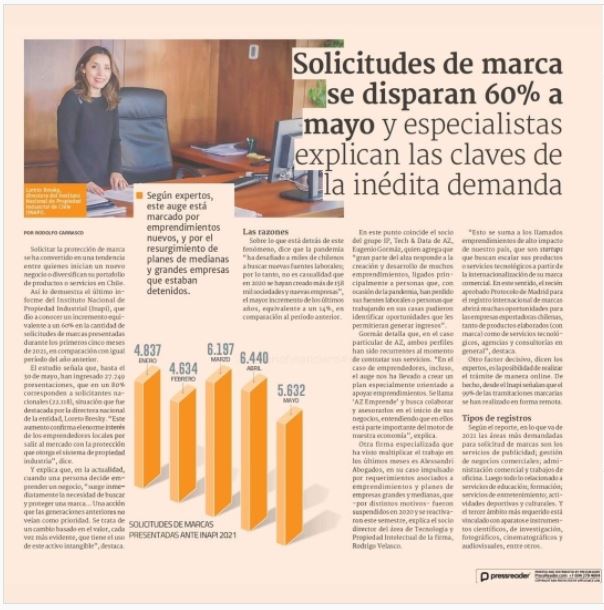 _BreakthroughIP's tweet photo. La pandemia nos ha obligado a reinventarnos de muchas maneras. El país de chile es un ejemplo de como se extiende la cultura de la protección de la propiedad intelectual. https://t.co/qd397XJNLv