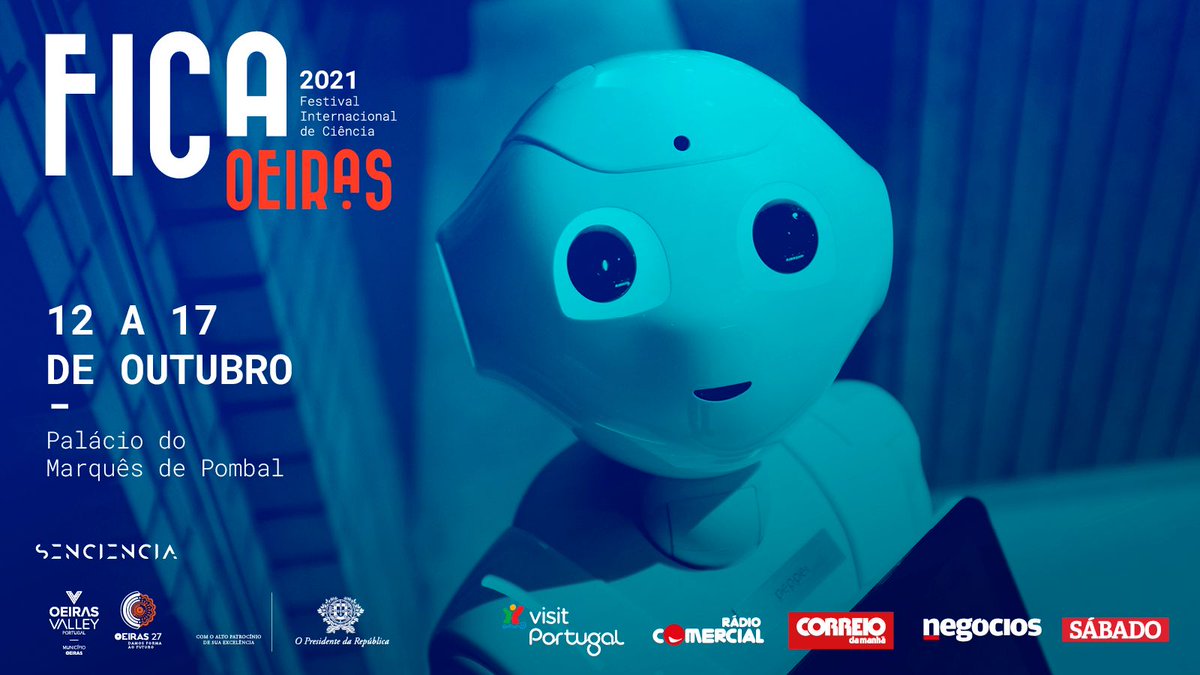 Este outubro, nasce em Portugal, o FIC.A - Festival Internacional de Ciência. Durante 6 dias, o FIC.A apresenta uma programação pioneira com experiências únicas em diversas áreas científicas, artísticas e culturais. 

Visite: buff.ly/3wSmarP

 #senciencia #oeirasvalley