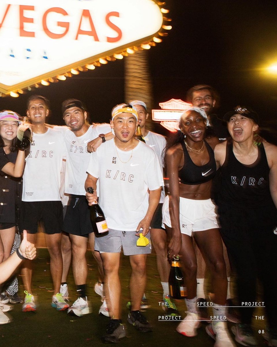 dfns_official's tweet photo. Congratulations to the 10 runners from @koreatownrunclub who completed 340 miles in 46 hours 42 minutes, from Los Angeles to Las Vegas for @thespeedproject https://t.co/YXOCLj33sO
