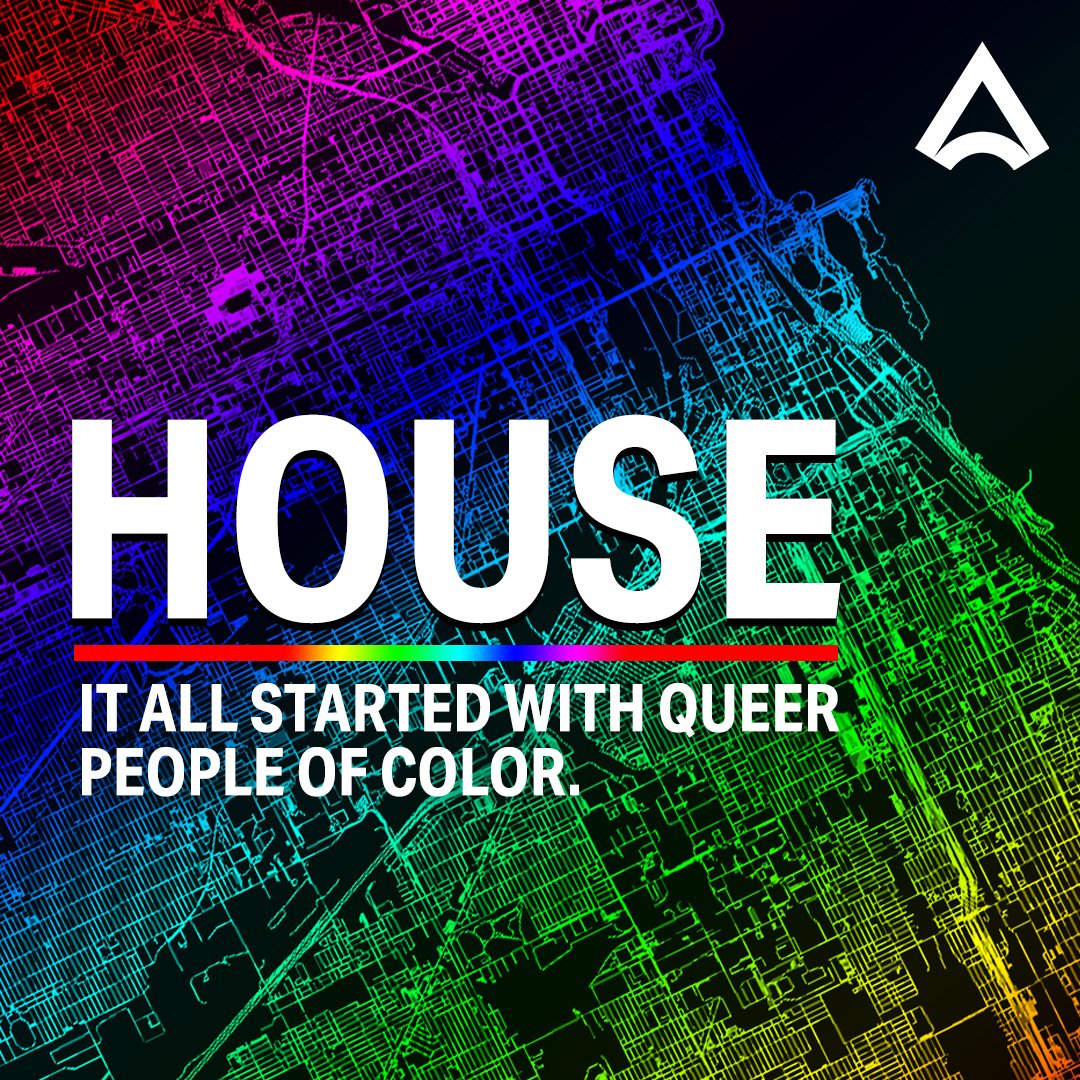 House music spread around the globe and inspired a movement of dancing, acceptance, and freedom, but it all started with the queer people of color, dancing their hearts out in a Chicago club. We couldn't celebrate house music without celebrating Pride!