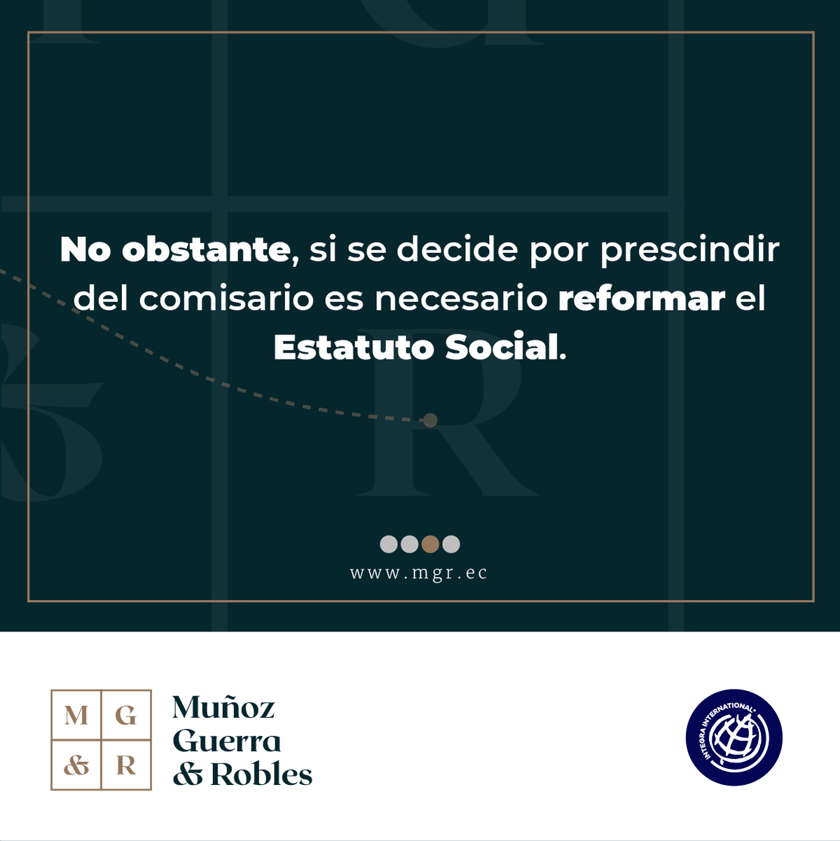 MGR_Ecuador's tweet photo. Nuevo #MGRTip ¿Estás al tanto de las implicaciones de la Reforma a la Ley de Compañías? Para más información visita nuestra página https://t.co/ic1OwCLXDj . #mgrecuador #integrainternational #empresas #quito #ecuador https://t.co/z0EIYX1wRr