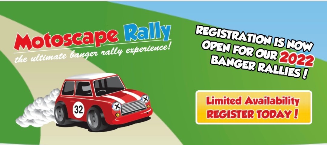 We are please to announce that bookings for 2️⃣0️⃣2️⃣2️⃣ are now open! As many teams have opted to carry forward their rally experience, numbers will be limited!

Don't delay and join us on the rally... We have a lot of making up to do 😜🍻

 motoscape-rally.co.uk/register