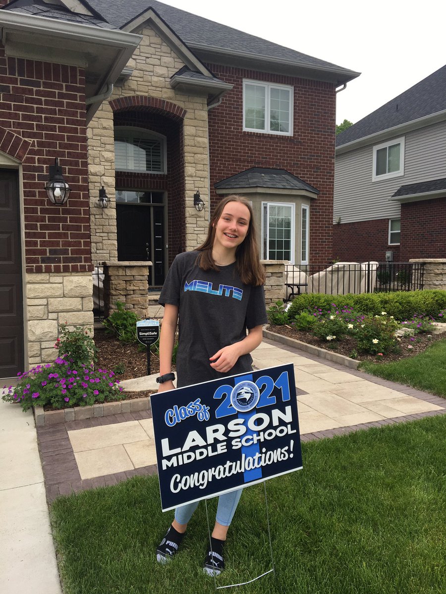 Shelley McHugh (@msmchughmathrox) on Twitter photo Delivering well deserved Congratulations to Larson 8th graders promoting to Athens! <a href="/LarsonMS/">Larson Middle School</a> Delivering well deserved Congratulations to Larson 8th graders promoting to Athens! <a href="/LarsonMS/">Larson Middle School</a>