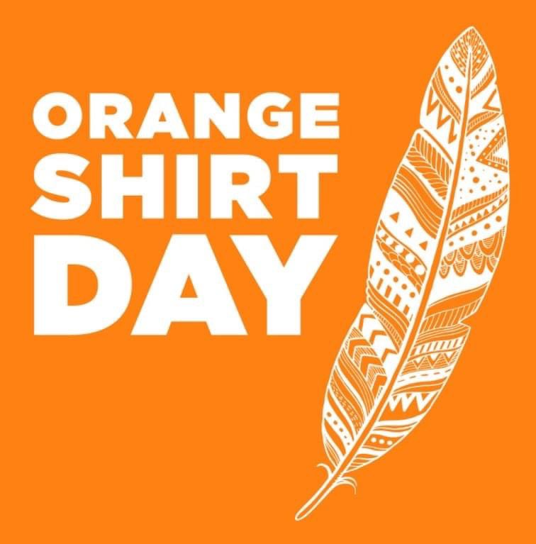 Thursday, June 3rd. Wear orange to honor the 215 Indigenous children found at a residential school in BC and all others impacted by residential schools throughout Canada.