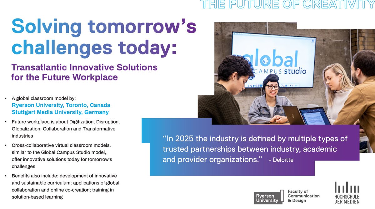 Join my session today with my colleague <a href="/OkkeSchlueter/">Okke Schlüter</a> from Hochschule der Medien in Germany if you are attending <a href="/NAFSA/">NAFSA</a> to learn about innovative strategies for sustainable transatlantic partnerships. 
#globallearning #educationrecovery