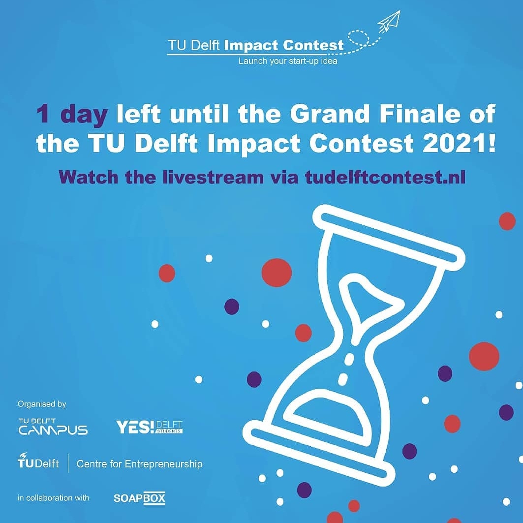 Tomorrow June 3rd TU Delft finals, good luck to all nominees!