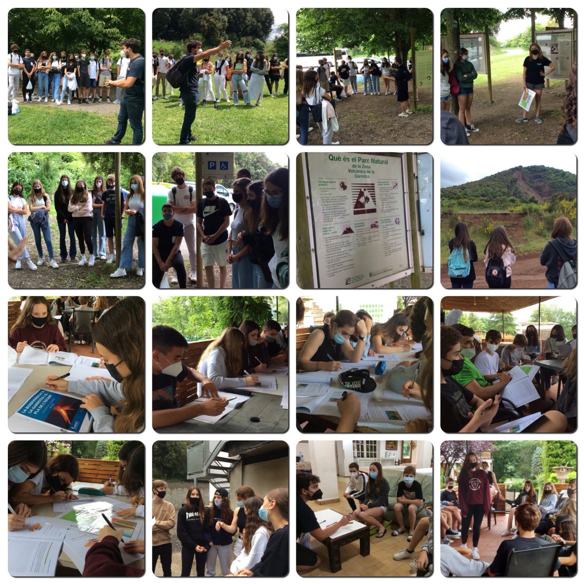 colemontse's tweet photo. ¡4ESO empieza su #ProyectoDeSíntesis sobre la #Biodiversidad en la Garrotxa y en el Pla de l’Estany! ¡Experiencia de naturaleza y convivencia con #SelloColeMontse y con monitores #Aula2! https://t.co/cD4l9ArdKB