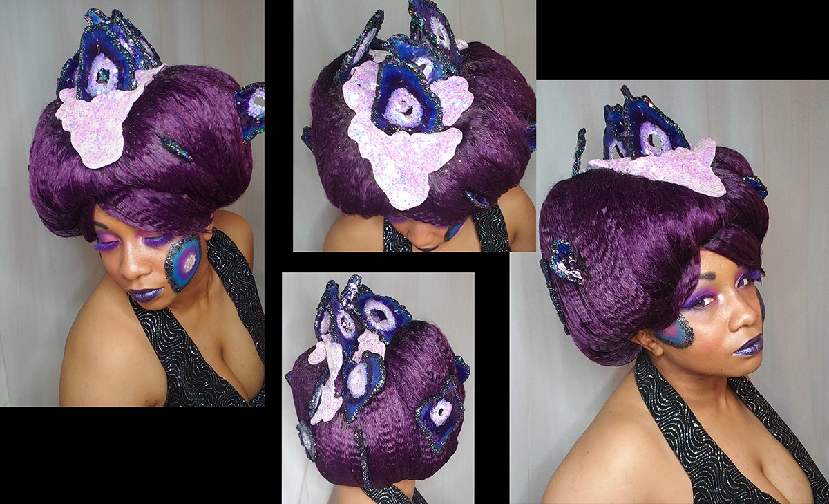 ArdaWigs's tweet photo. We're happy to showcase the next round of entries for Iron Wig 2021! ✂️ Contestants were sent a Bunny in Plum to style however they’d like. 
See the full rules here: https://t.co/7XfEuHurzN
Be sure to vote for your favorite in the audience poll: https://t.co/IiC3AqQhYb https://t.co/6ALdM2EZp6