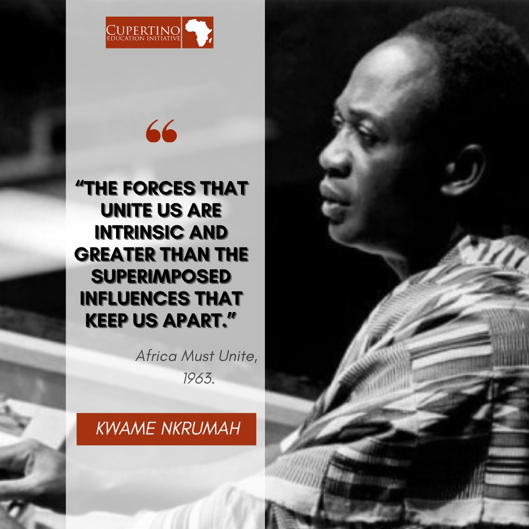 🎙️ « Les forces qui nous unissent sont intrinsèques et plus grandes que les influences imposées qui nous séparent » - Kwame N’Krumah #Afrique 🌍