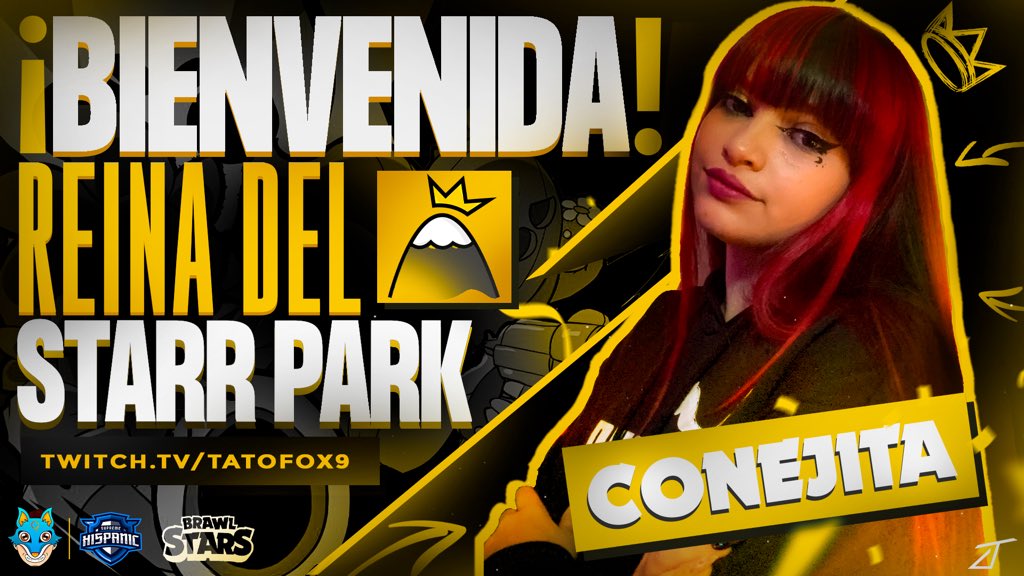 👑#ReyesDelStarrPark👑

¿Crees poder vencer a nuestra invitada <a href="/ConejitaBS/">Cone ꨄ</a>🐰?

📋Requisitos: 
1️⃣Seguir: 
   ➡️<a href="/SupremeH_GG/">Supreme Hispanic 🏆</a> 
   ➡️<a href="/Joselyn_bd/">JoselynBD</a> 
   ➡️<a href="/tatofox9/">Tatofox9</a> 
2️⃣RT
3️⃣@ a quien pueda ganarle.

Pruebas: MD a <a href="/tatofox9/">Tatofox9</a> ✉️

🏆: 80 Gemas💎 
📅: 04/Jun/21
📺: twitch.tv/tatofox9