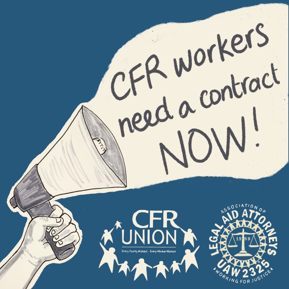 LSSA2320's tweet photo. .@Center4FamRep Accept the Union's proposal for a #FairContractCFR! https://t.co/KVXoYaPG1T