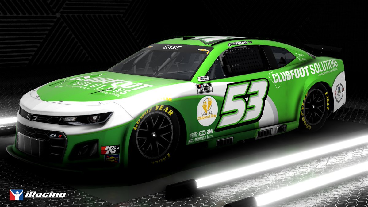 RickWareRacing's tweet photo. 🟡CAUTION WET PAINT 🟡
New Schemes for the @iRacing Chicago Street Course
@DAV15ON_ in the #greatestgenerationfoundation #15
@GarrettSmithley in the @NurtecODT (rimegepant) #51
@joshbilicki in the #imperialprinting #52
@JoeyGaseRacing in the #clubfootsolutions #53 https://t.co/F1HKuVsoO6