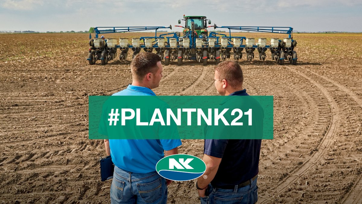 Whether you're done planting or have a few more acres to go, the #NKSeeds team wants to thank you for your support this #PlantNK21.