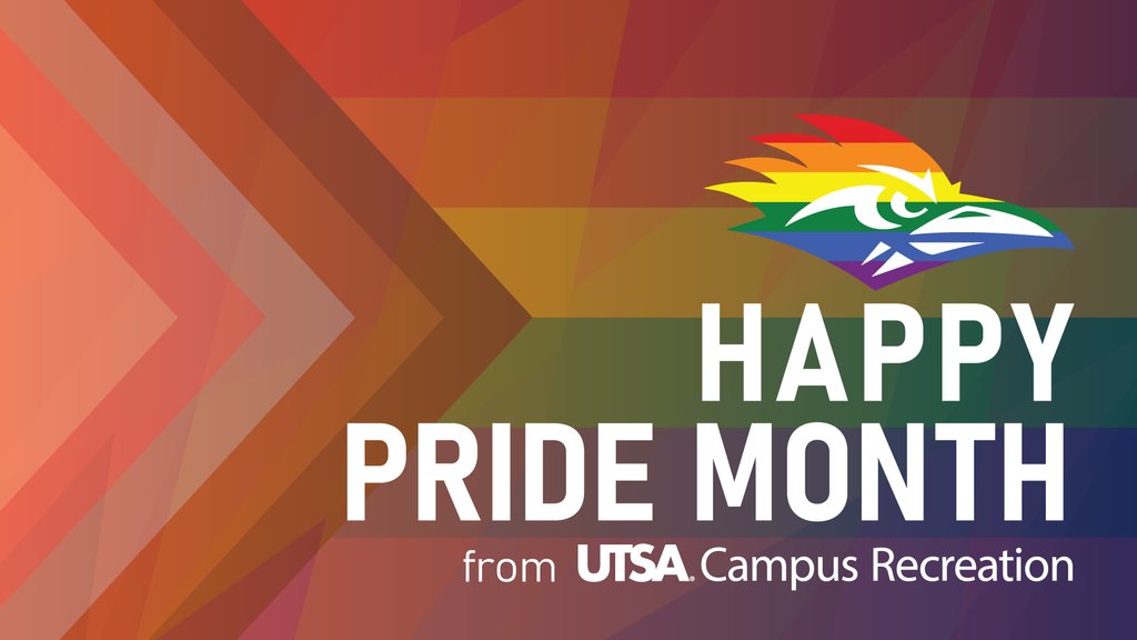 UTSARec's tweet photo. We celebrate our LGBTQIA+ students, staff, and faculty not just in June, but also year-round! π³οΈβπ Rainbow 'Runner family: We see you, we hear you, and you matter! π More info about Pride Month events: https://t.co/IoOtTw2OMU #RowdyPride https://t.co/AZOKY9tuW0