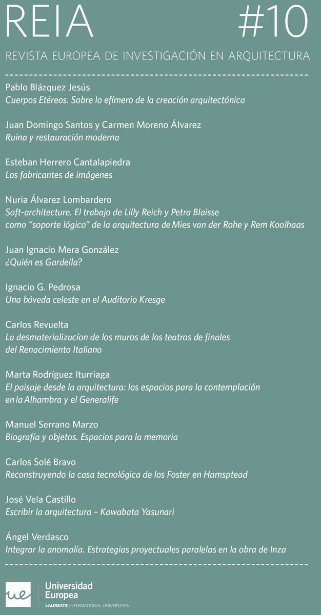 Pablo_B_J's tweet photo. Inesperado hat-trick en la XV @bienal_BEAU ¡Enhorabuena a los finalistas!

LA OBRA ABIERTA (Ángel Martínez @navarrodejavier )
- Vol I: https://t.co/4MLUfZkQ5F
- Vol II: https://t.co/hctuIjYxkZ

FUTUROS IMAGINADOS: https://t.co/EhpcL6mSN5

CUERPOS ETÉREOS: https://t.co/1wqkEQ2ZAR https://t.co/OBnYZyifk2
