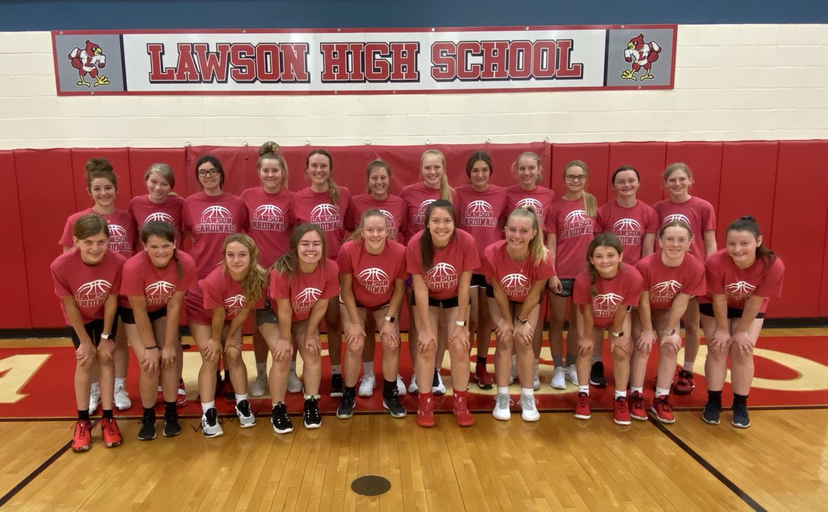 LawsonGBB's tweet photo. HS Camp going strong this week!! 
#BBfamily #LHSCards 
It’s a great day to be a Cardinal!! https://t.co/6JZNiE8zKy