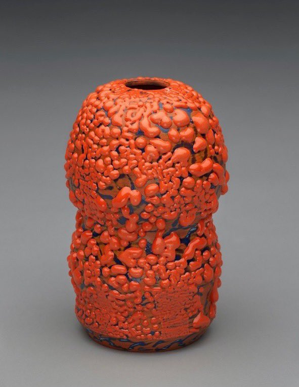 Sethrogen's tweet photo. A vase I made is being featured in the @VanArtGallery 2021 Art Auction. Visit the Vancouver Art Gallery from May 28 to June 15, 2021, to see it in person, bid online from June 1 to 15, 2021. Register to bid here!: https://t.co/lxK0njIVja. https://t.co/PW4ci83vRt