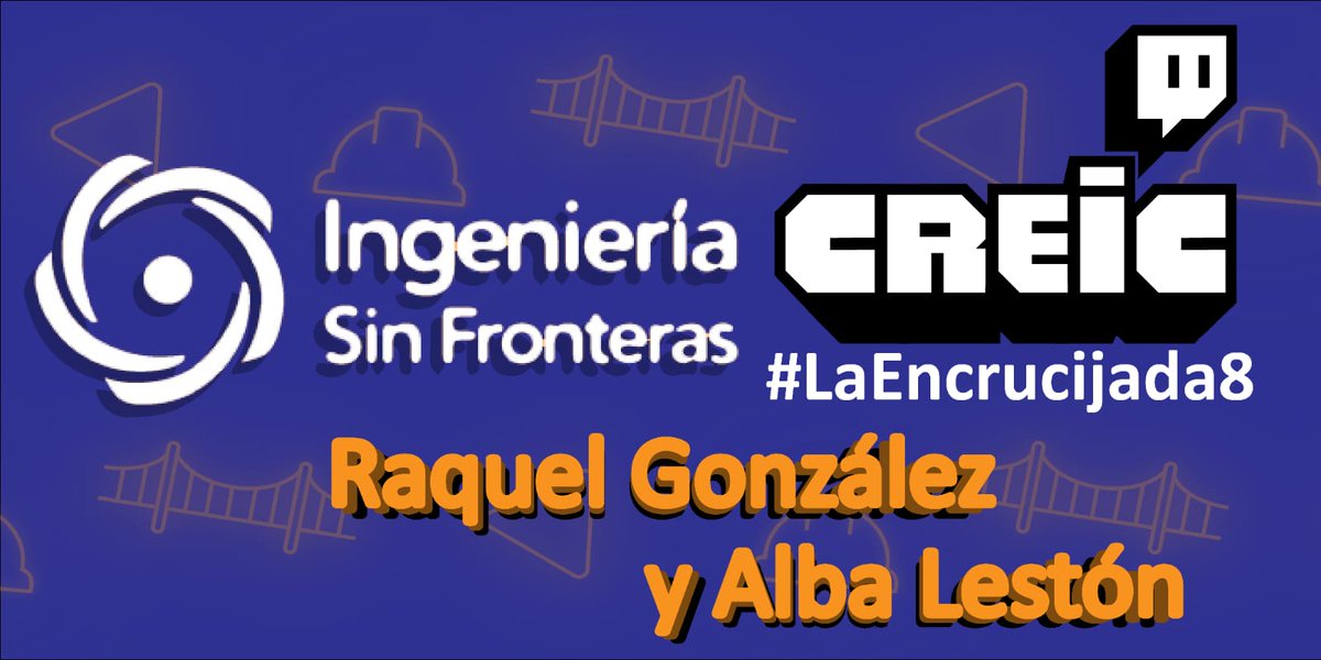 Contaremos con la participación de <a href="/federacionISF/">Ingeniería Sin Fronteras</a> 

Nuestras invitadas serán Raquel, presidenta de la Federación, y Alba, voluntaria de la misma.

No te pierdas este encuentro y conoce la labor de ISF

🗓️Viernes 4
🕔19.00
🔗twitch.tv/CREIC_