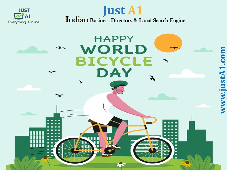 JustA120's tweet photo. Happy #WorldBicycleDay
The use of bicycles as an urban transport mode could save society $24 trillion.
https://t.co/MmUa6pjyu6
#combinationoflocalsearchengineandbusinesssdirectory #justa1_pe_everything #bestbusinessdirectory #indianbusinessdirectory #businessdirectory https://t.co/glLXEeKtQq