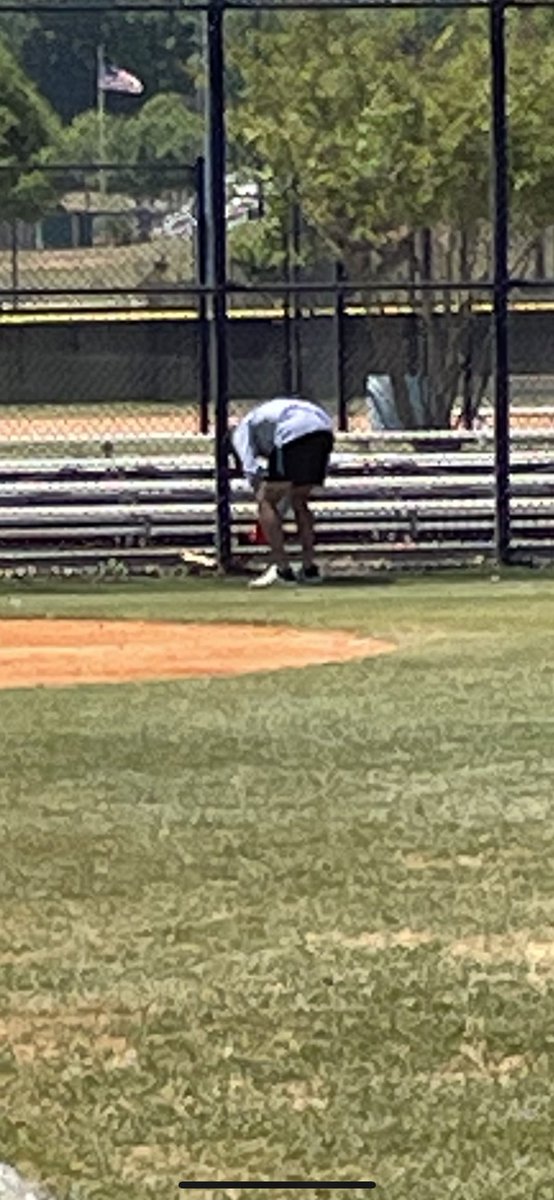 YCHSbaseball's tweet photo. As I’m dragging my field today, I have a senior @BrittonAdams55 come into the facility and just started picking up trash. This kid threw a 7 inning complete game shutout last night. #itsnotaboutme #thiskidgetsit. @CokerU_Baseball (this tweet was from 4/26/21) https://t.co/Kklt6z9EoU