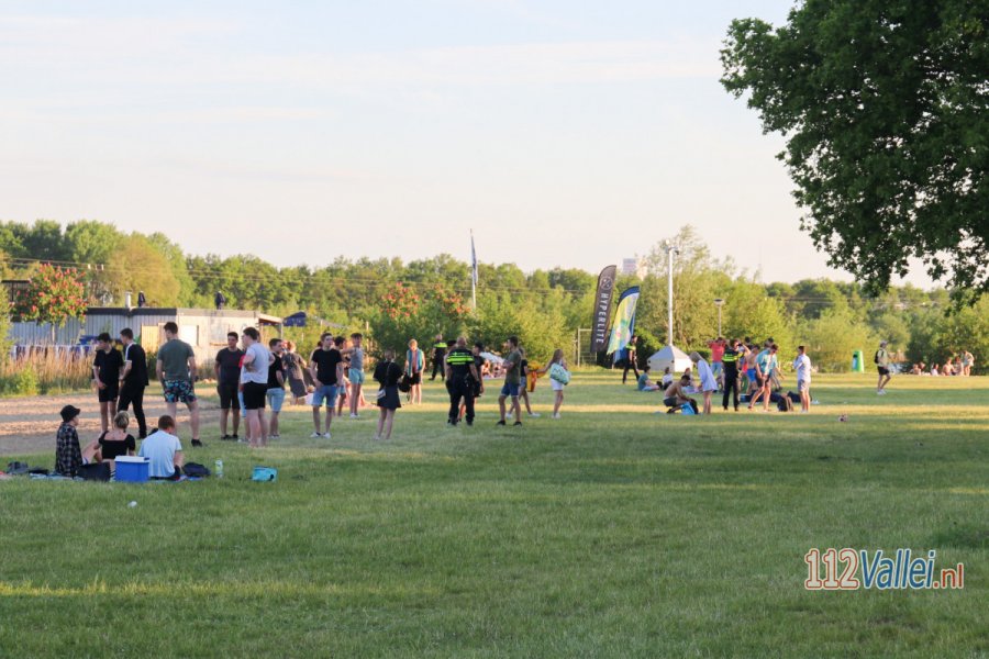 Recreatiegebied Zeumeren ontruimd na opstootje. 112Vallei.