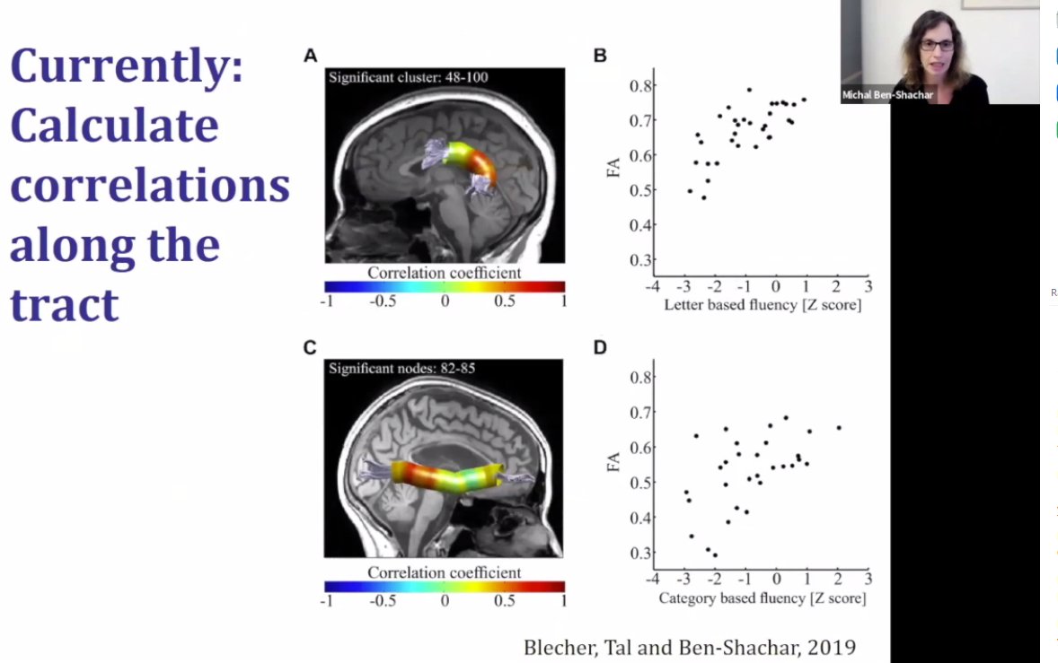 MaxChamb's tweet photo. Moving on to an overview of #Tractometry applications to high-level cognition @OHBM #OHBM21 https://t.co/4OYcmuBRwW