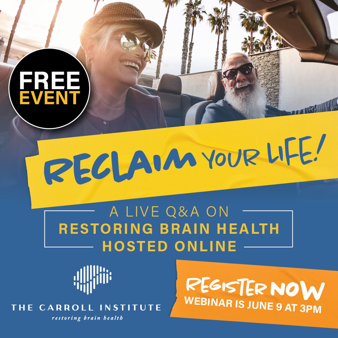 sagacitymedia's tweet photo. Restoring #BrainHealth: Join @SarasotaMagazin June 9 for a FREE, live virtual Q&amp;A w/Dr. Glenn of The Carroll Institute. Covering newest research &amp; treatment protocols for reversing the symptoms of cognitive decline. Register now…before you forget!

https://t.co/Z3NFO5vDDI https://t.co/pxLZ12P1i6