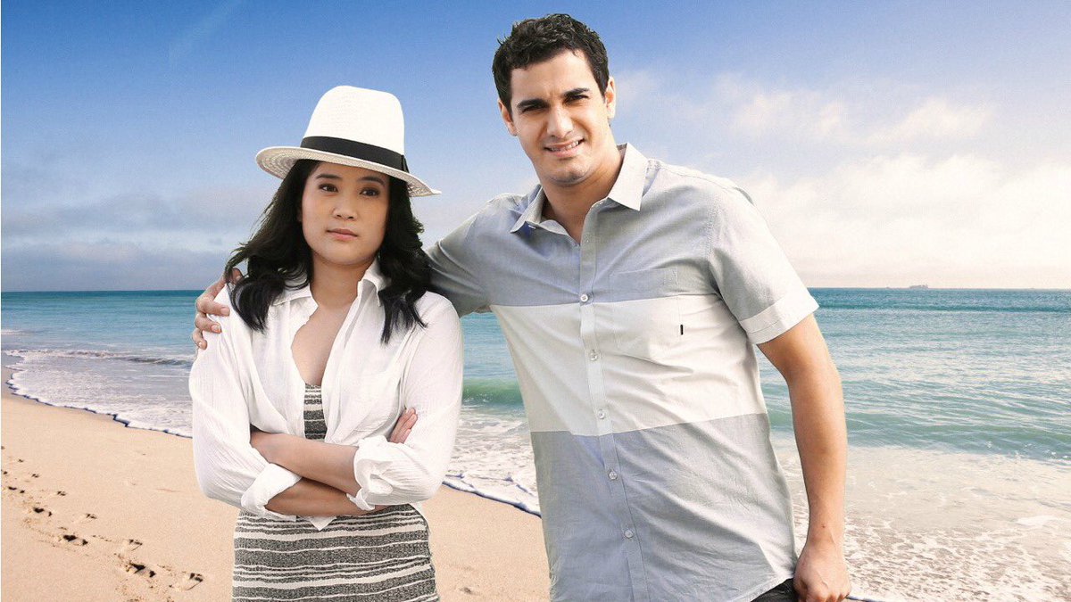 never knew i need these super awkward honeymoon photos but i guess i did...i guess i did. #SaveScorpion