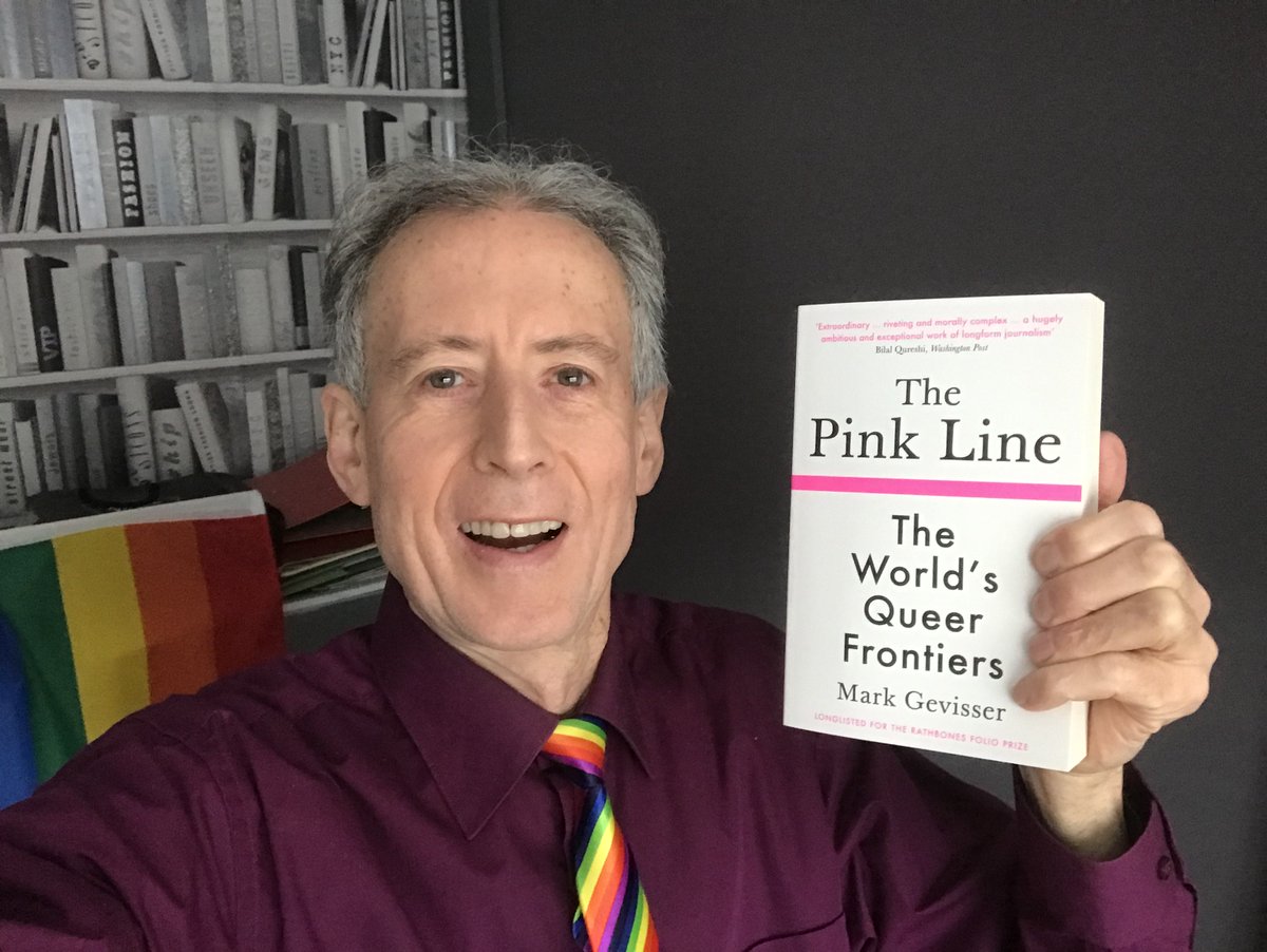 PeterTatchell's tweet photo. .#ThePinkLine documents compelling, empowering & uplifting dispatches from the frontlines of the global struggle for LGBT+ freedom.
Written by acclaimed author @MarkGevisser. Read this book & be inspired!
MORE INFO: https://t.co/U2ee6zG9cA
Published by @ProfileBooks https://t.co/RgSJ8hMXOv