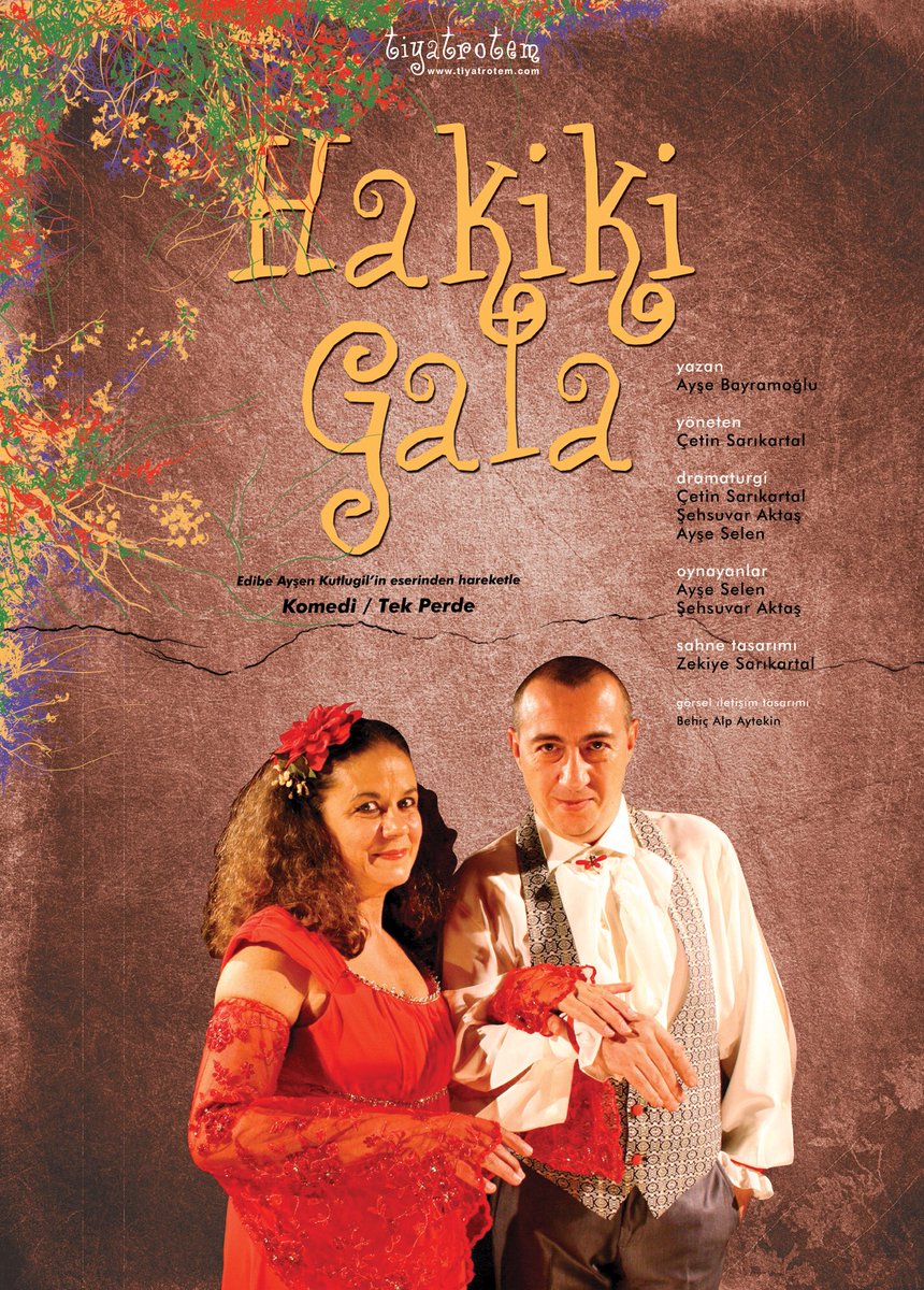 tiyatrotem oyunları çevrimiçi ⁦@SahnePort⁩ ‘ta “Hakiki Gala” (2009) #AyşeSelen #sahneport #tiyatro